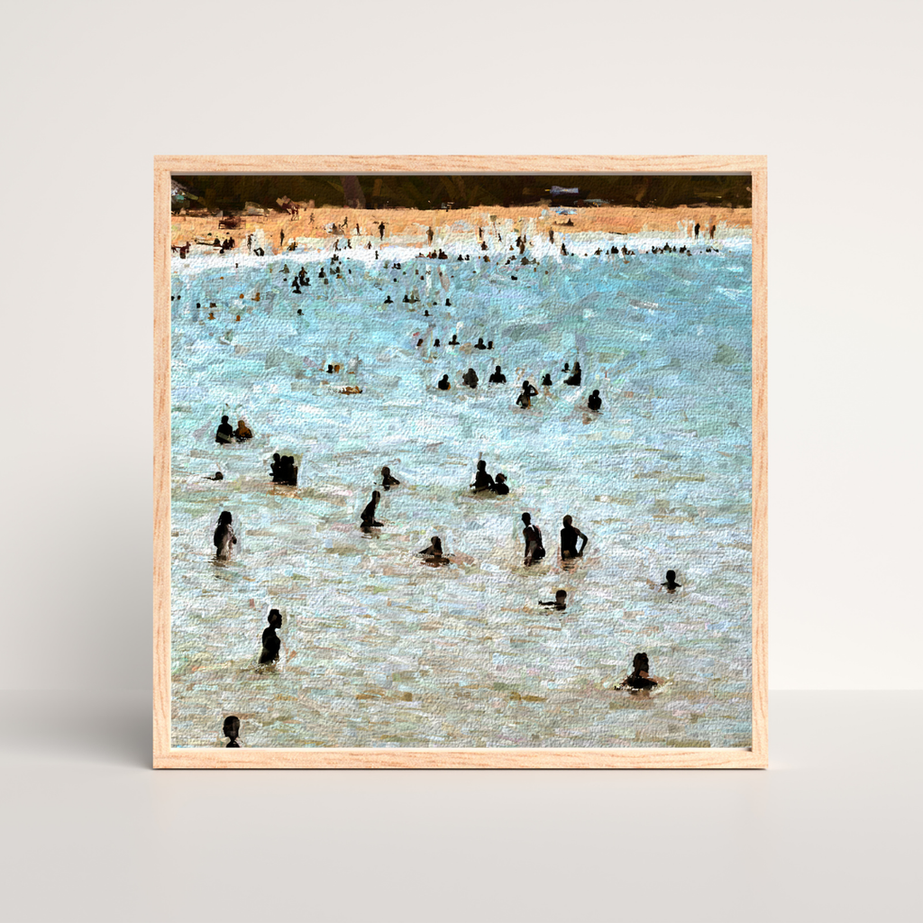 Siluetas Caribeñas No.2 | Canvas 15" x 15".