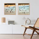 Siluetas Caribeñas No.1 | Canvas 15" x 15".