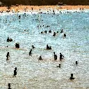 Siluetas Caribeñas No.2 | Canvas 15" x 15".