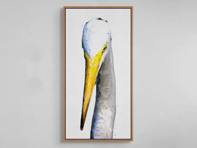 Garza Real | Canvas–14" x 28".