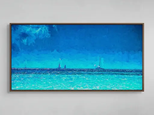 Escapada al Mar | Canvas–32" x 18"