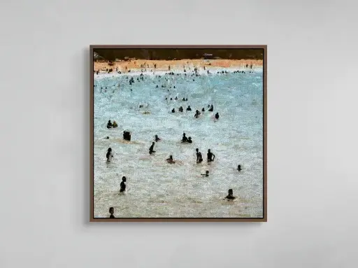 Siluetas Caribeñas No.3 | Canvas 15" x 15".